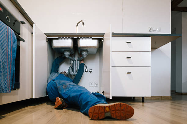 Professional Leak Detection technician working in Burlington, KY